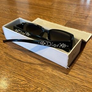 Dior rhinestone sunglasses